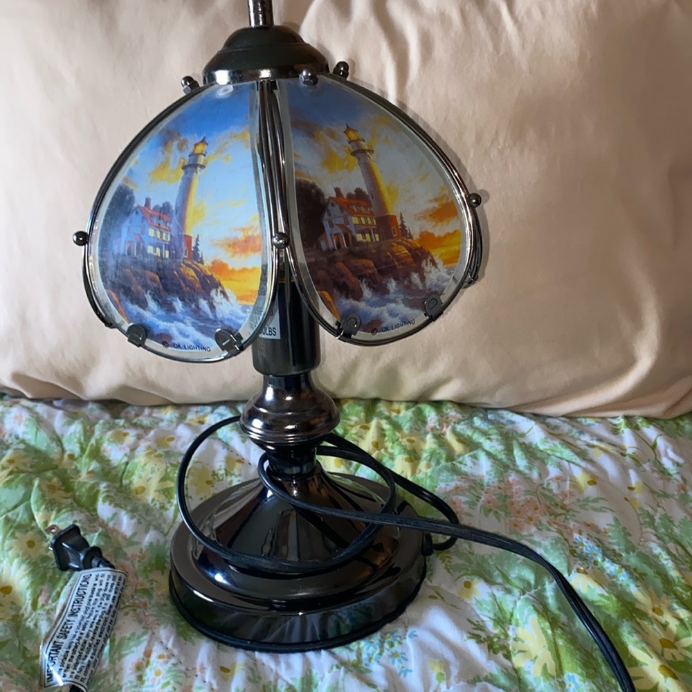 Vintage Lighthouse Table Lamp